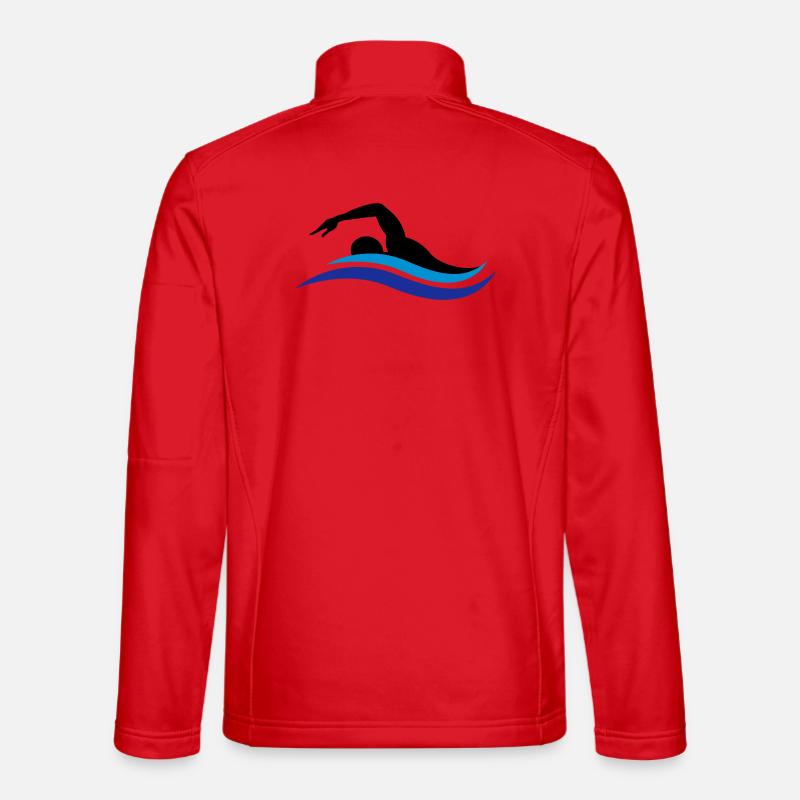 swimmer Unisex Softshell Jacket