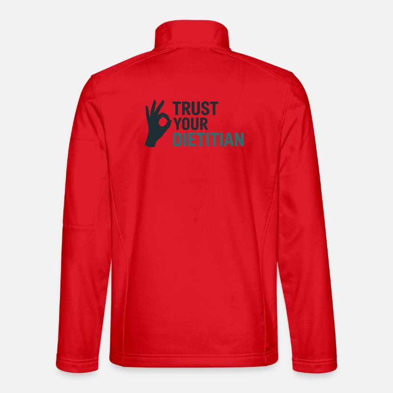 Faites confiance à vos conseils professionnels de diététicien Veste en tissu softshell Unisexe