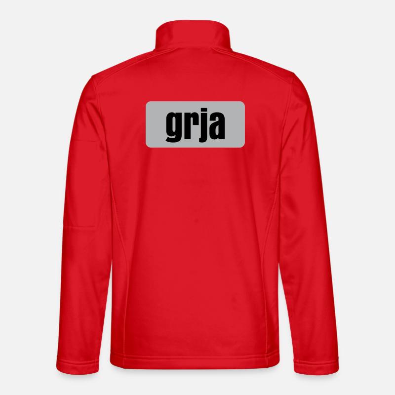 grja - Unisex Softshelljacke - Rot