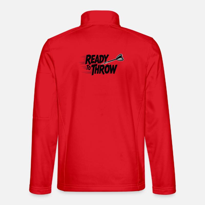 Ready to throw Darts Professional Outfit Unisex Softshell Jacket