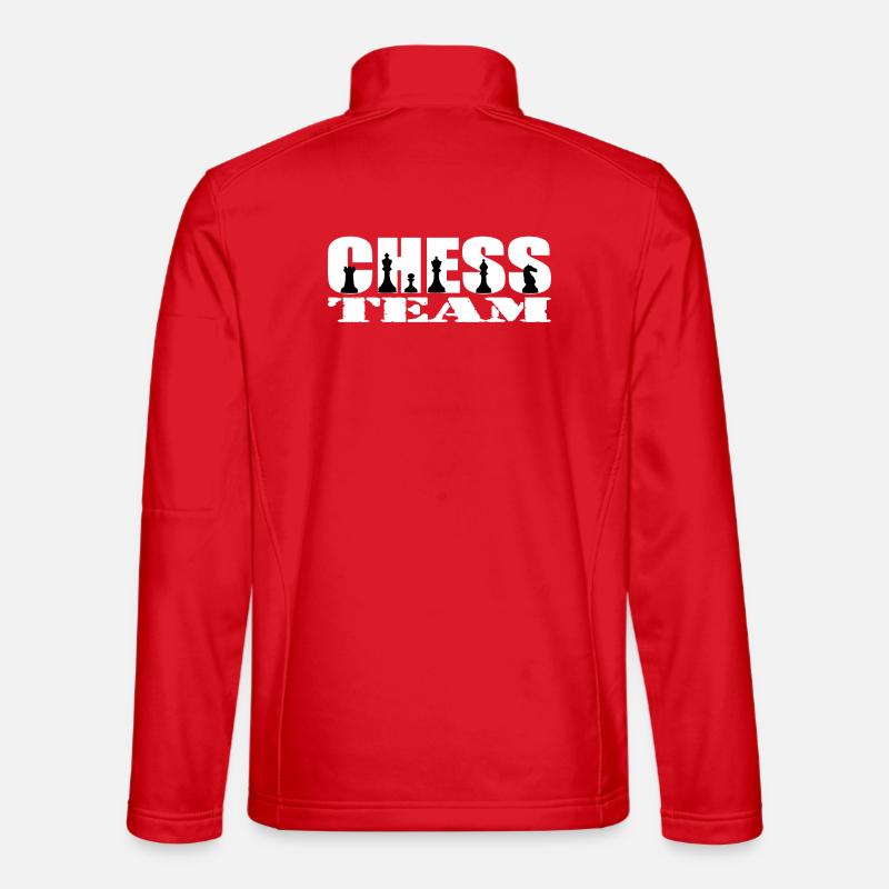 Schach - Unisex Softshelljacke - Rot