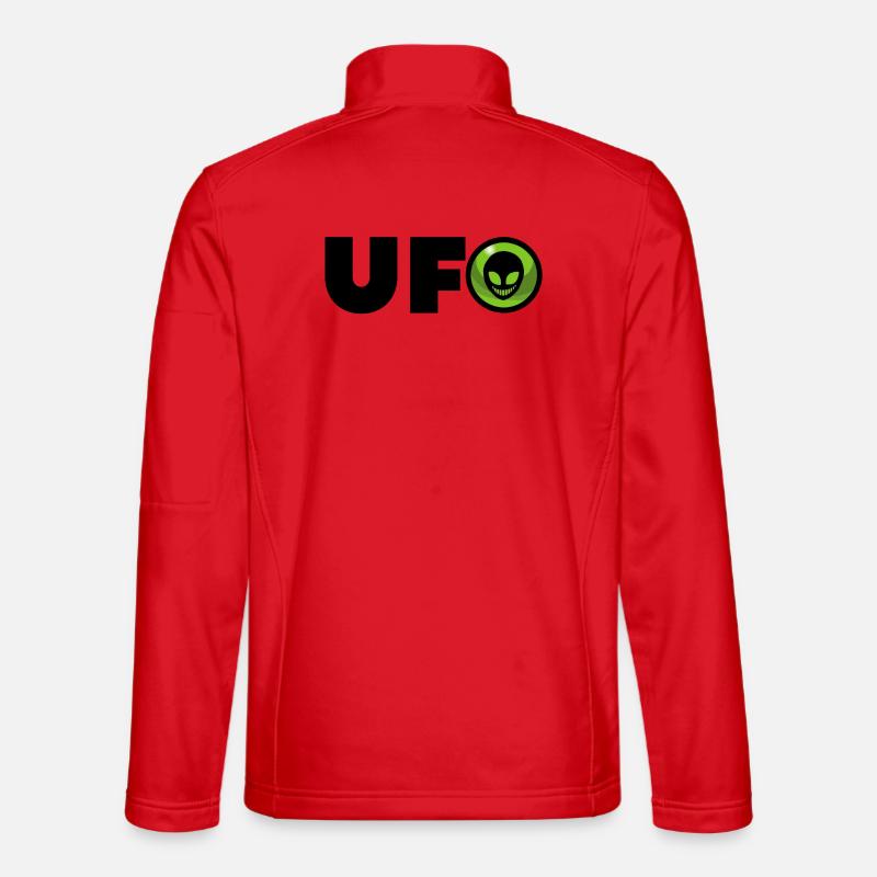 Alien alien logo - Unisex Softshell Jacket - red