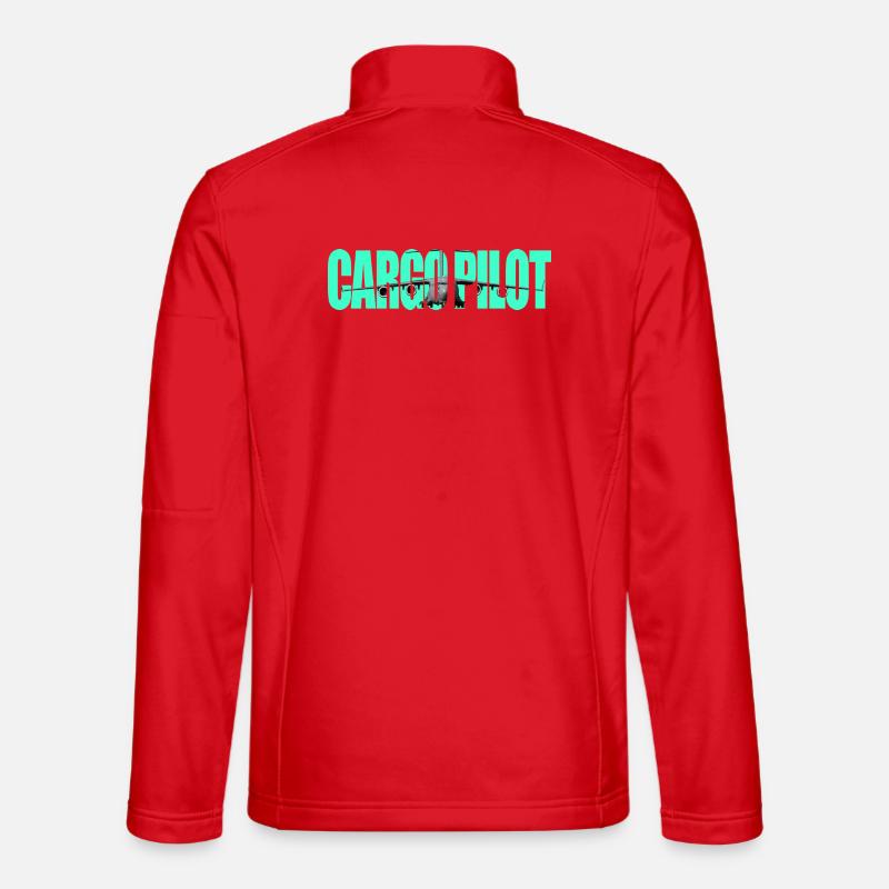 Cargo pilot C-17 - Unisex Softshelljacke - Rot