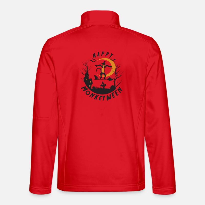 Happy Monkeyween Unisex Softshell Jacket