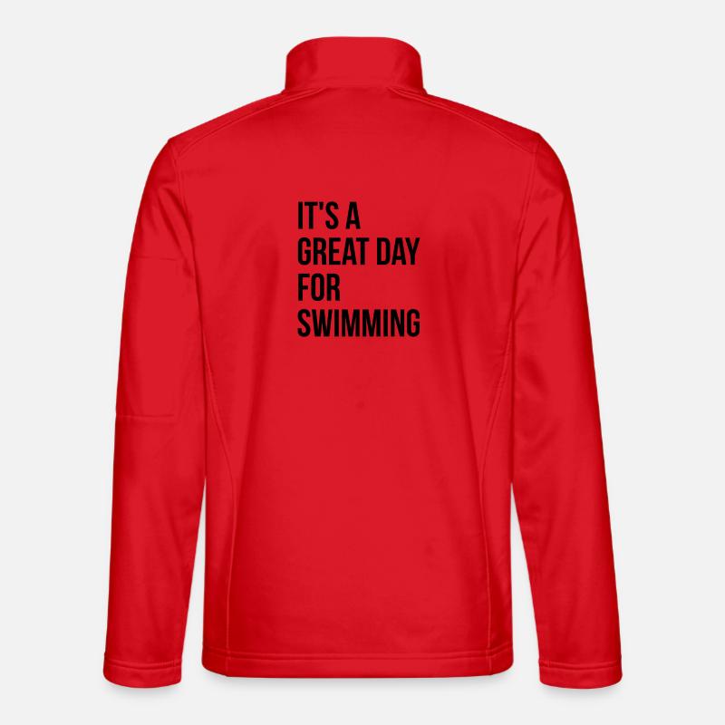 Swim - Unisex Softshell Jacket - red