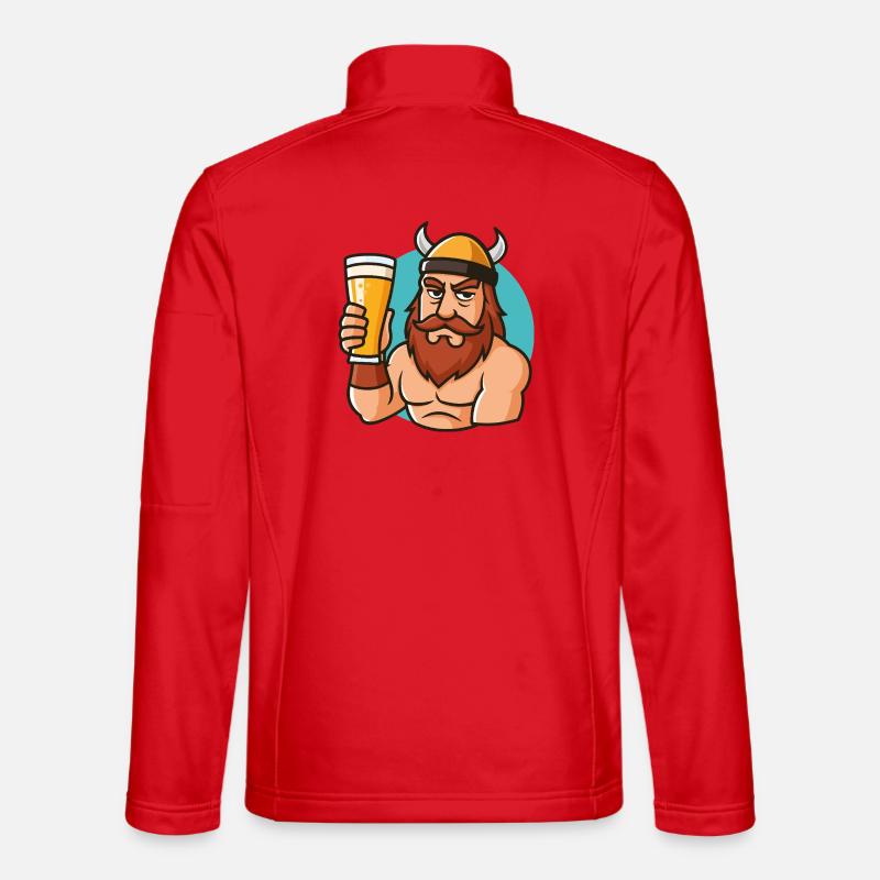 Viking Brewmaster - Unisex Softshelljacke - Rot