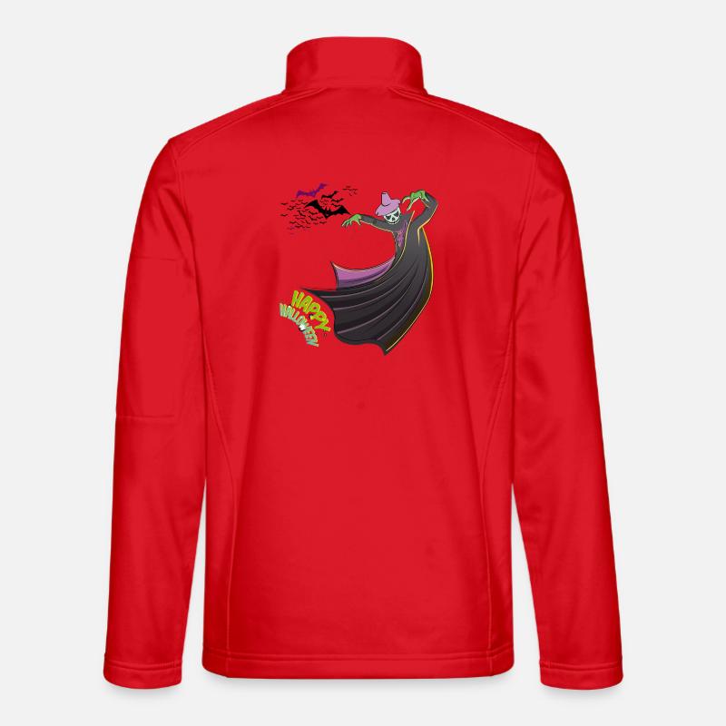 Halloween Ghost Unisex Softshell Jacket
