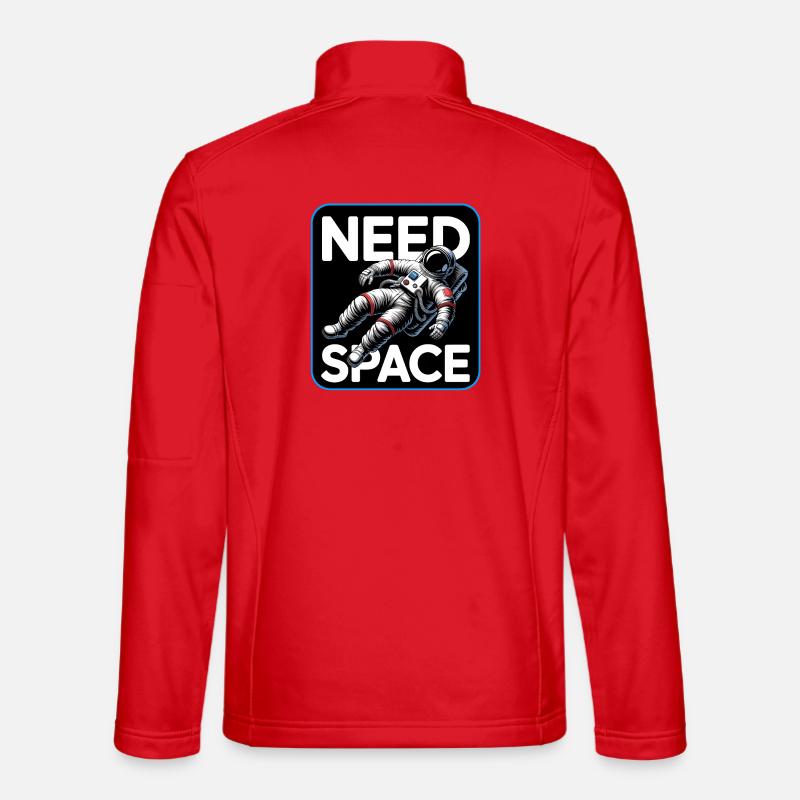 Need Space Astronaut - Unisex Softshell Jacket - red