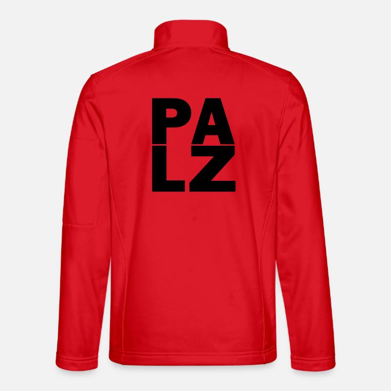 Pfalzluschd - Unisex Softshell Jacket - red