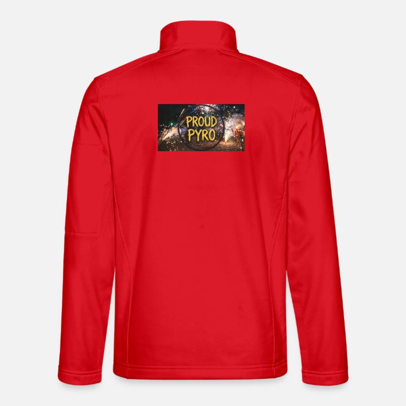 proud pyro! Unisex Softshell Jacket