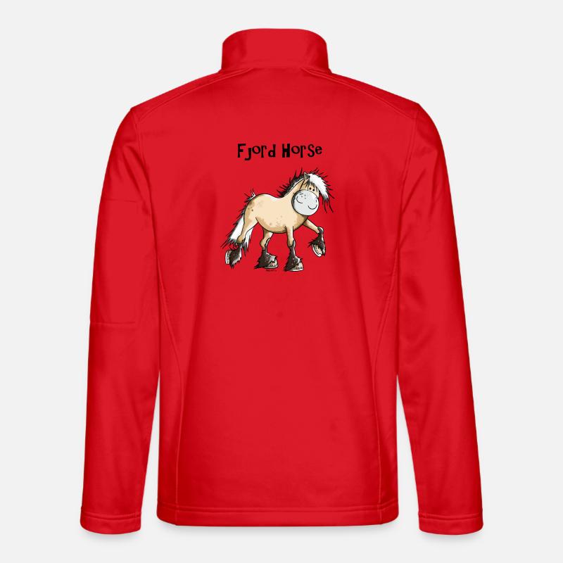 Naomi der Norweger - Unisex Softshelljacke - Rot