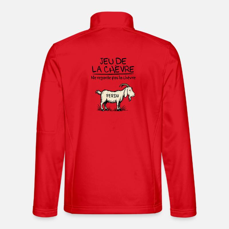 The Goat Game - Unisex Softshell Jacket - red