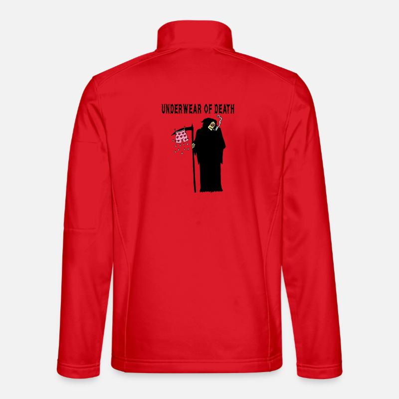 Die Unterhose des Todes - Unisex Softshelljacke - Rot