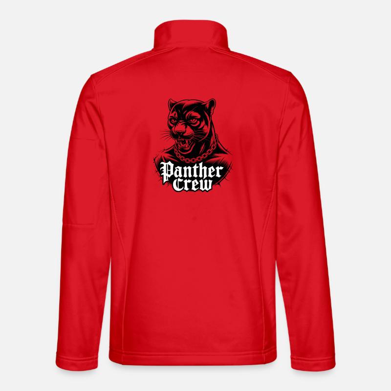 Panther Crew Power - Unisex Softshell Jacket - red
