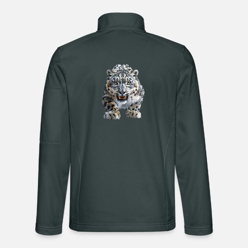Snow leopard Unisex Softshell Jacket