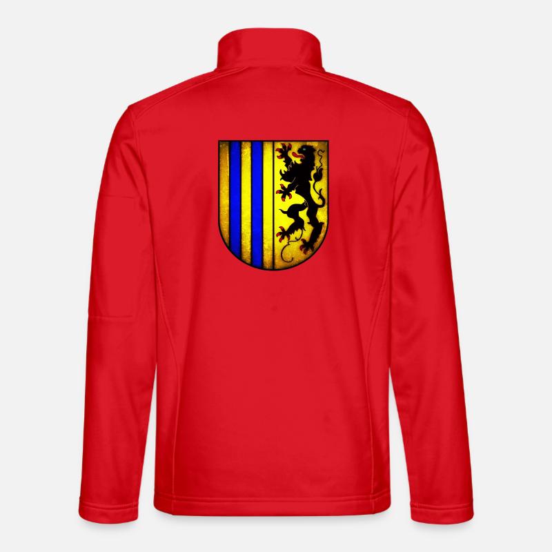 Chemnitz - Chemnitzer Wappen - Unisex Softshelljacke - Rot