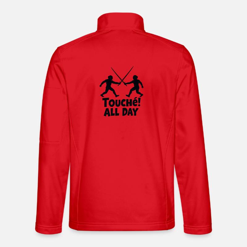 Touché! All Day - Unisex Softshell Jacket - red