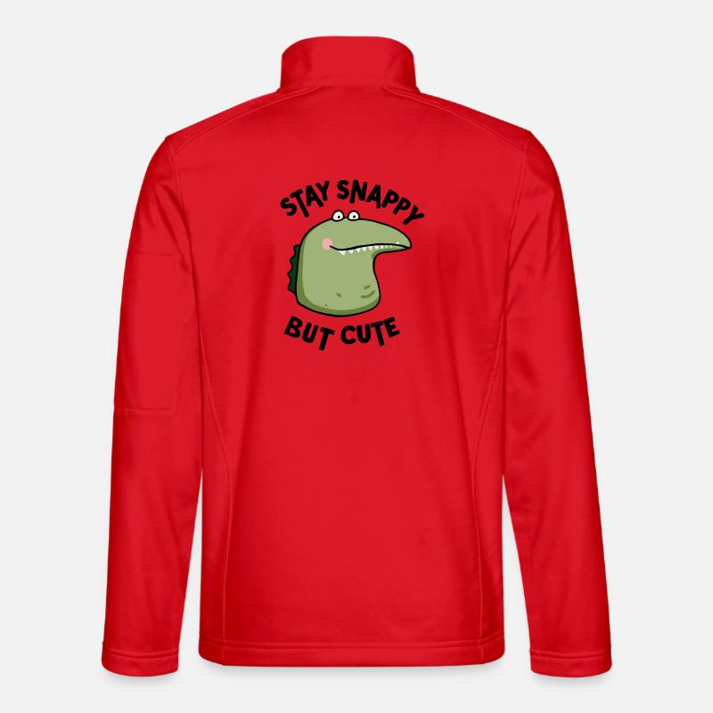 Snappy but cute - Unisex Softshelljacke - Rot