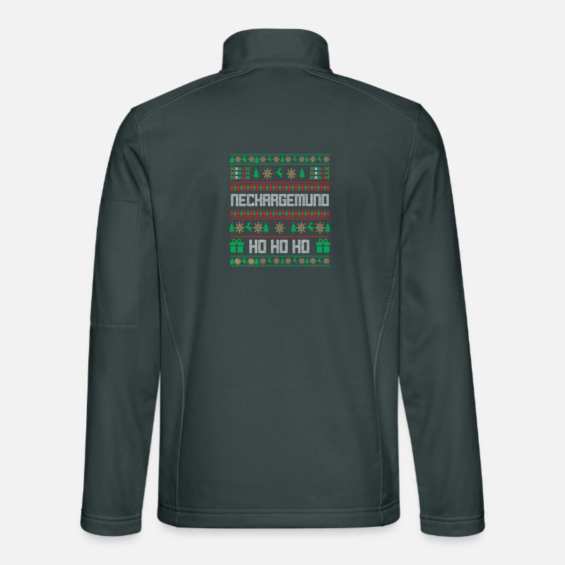 Pull de Noël Neckargemünd Veste en tissu softshell Unisexe