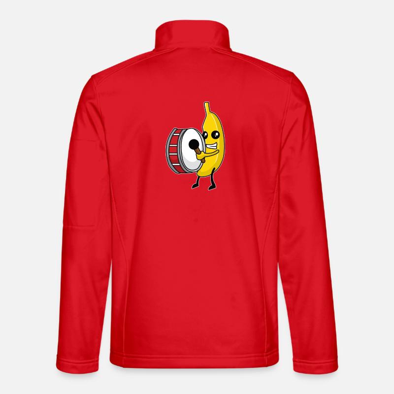Banana - Unisex Softshell Jacket - red