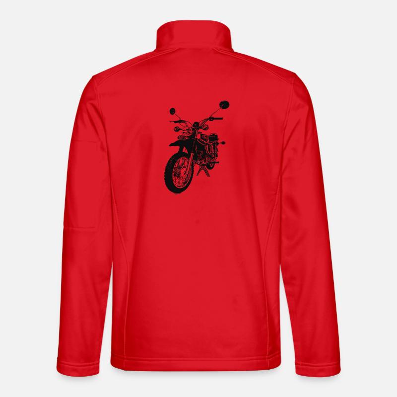 Enduro - Unisex Softshelljacke - Rot