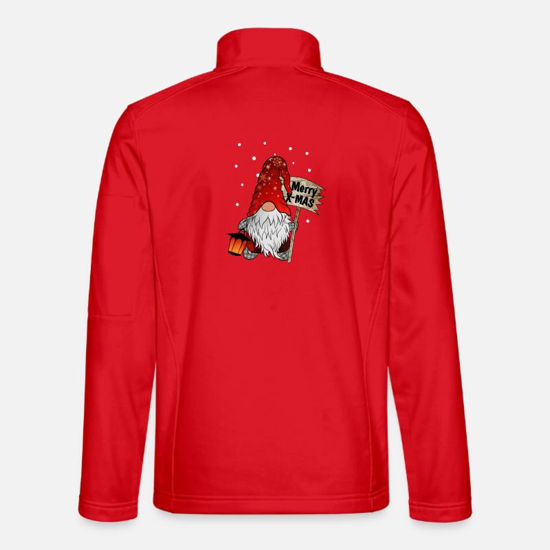 Nain de Noël Gnome de Noël Veste en tissu softshell Unisexe