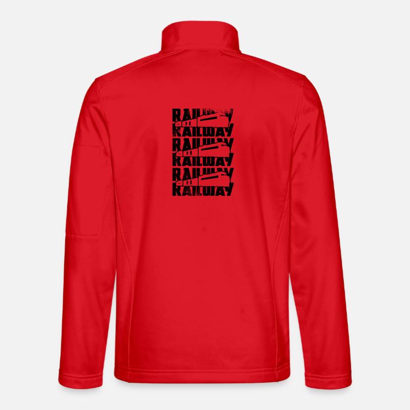 Eisenbahn Unisex Softshelljacke