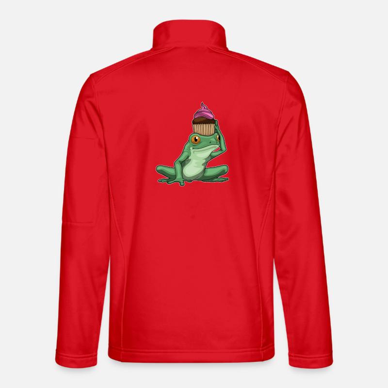 Frog Muffin - Unisex Softshell Jacket - red