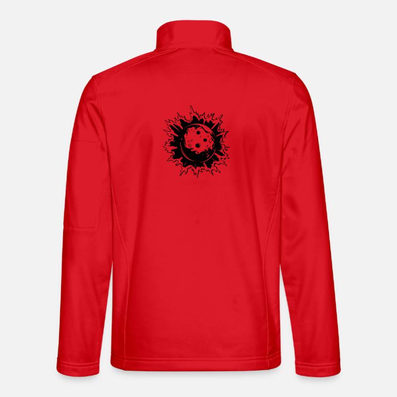 Bowling - Unisex Softshell Jacket - red
