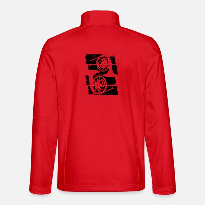 Bugles - Unisex Softshell Jacket - red