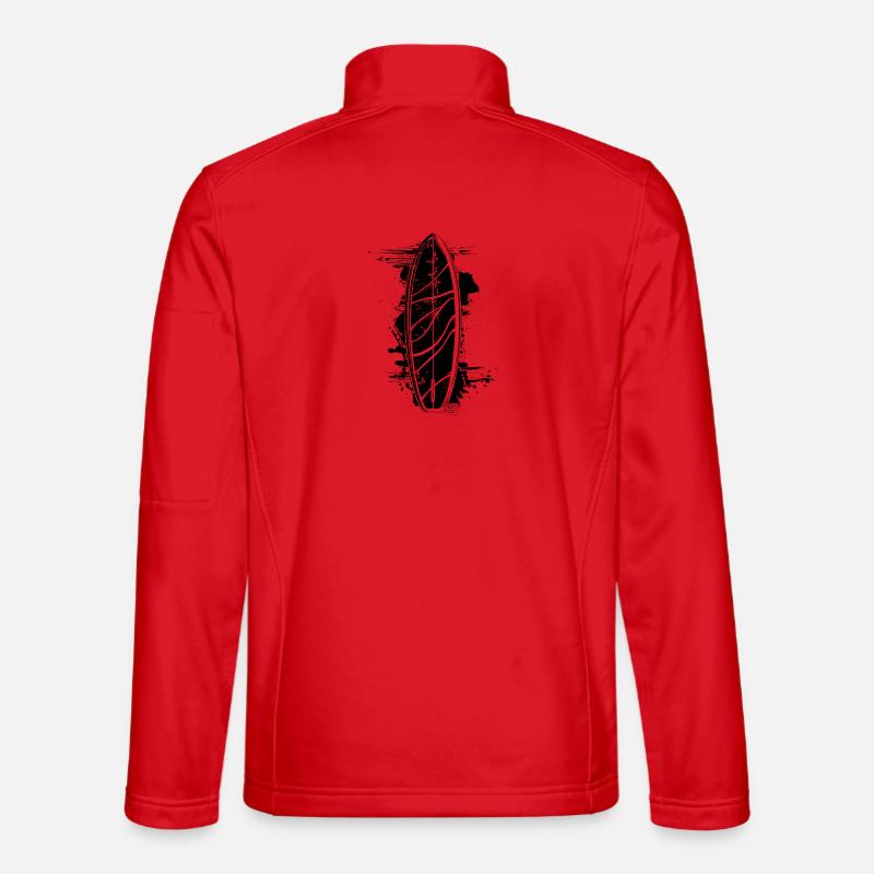 Surfbrett Unisex Softshelljacke
