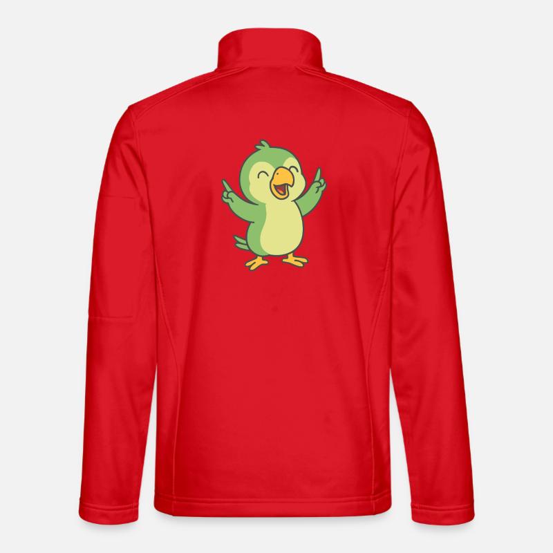 Party Parrot Unisex Softshell Jacket