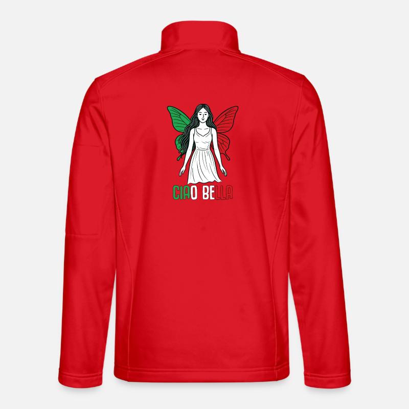 Ciao Bella - Unisex Softshelljacke - Rot