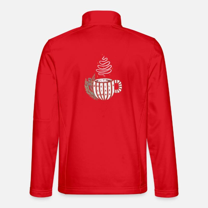 X-mas - Unisex Softshelljacke - Rot