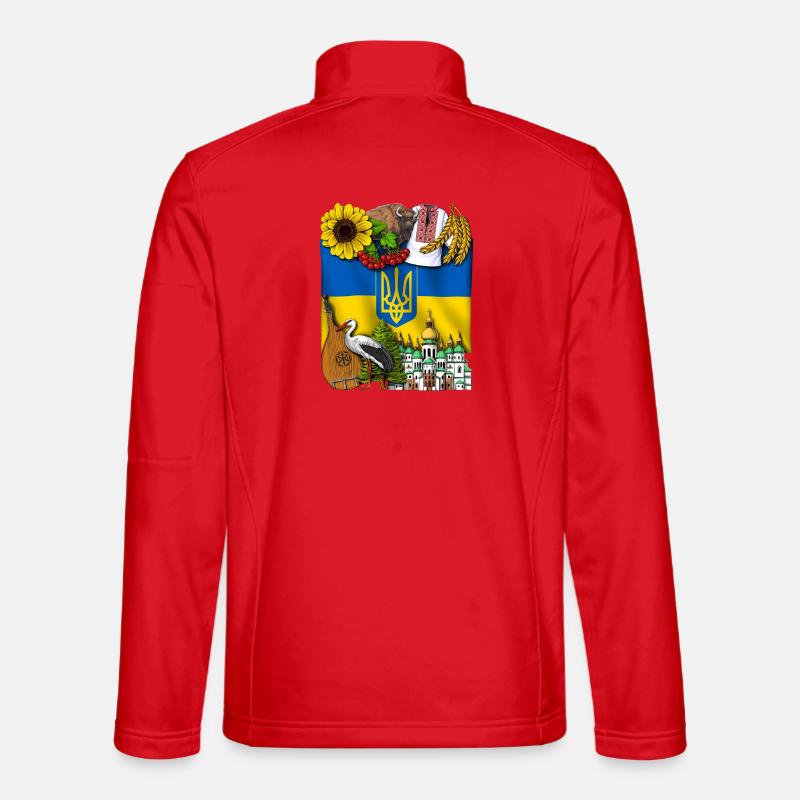 Ucraina Giacca softshell unisex