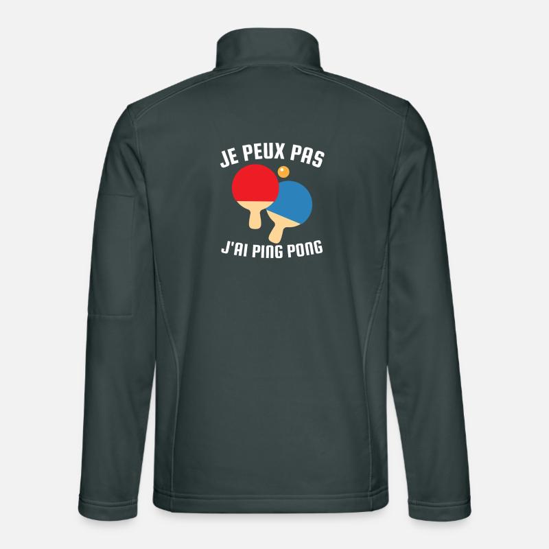 I can't I have ping-pong gift Unisex Softshell Jacket
