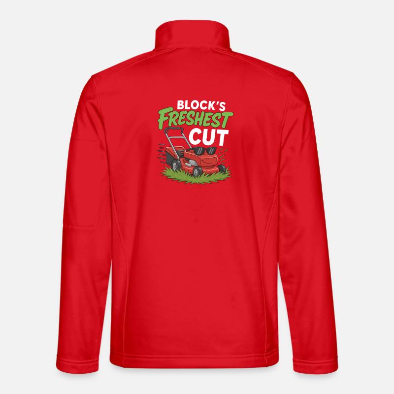 Blocks Freshest Cut - Unisex Softshell Jacket - red