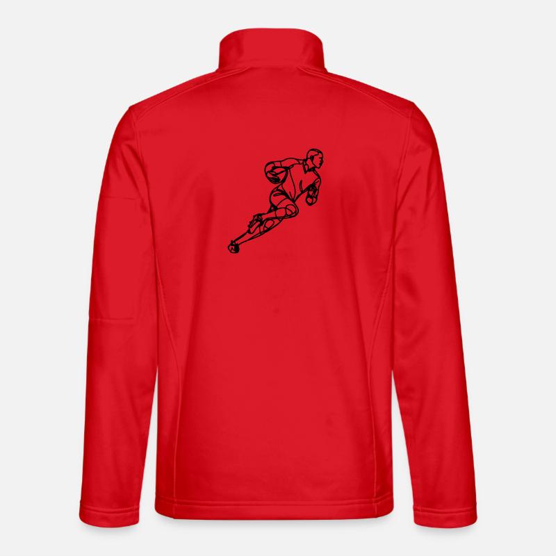 Rugby Sketch Veste en tissu softshell Unisexe