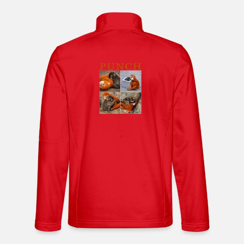 Team Monkey Punch  Unisex Softshelljacke