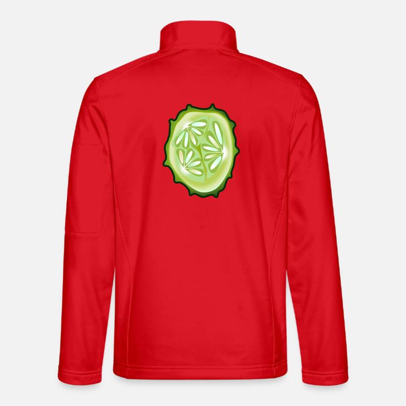 Cucumber - Unisex Softshell Jacket - red