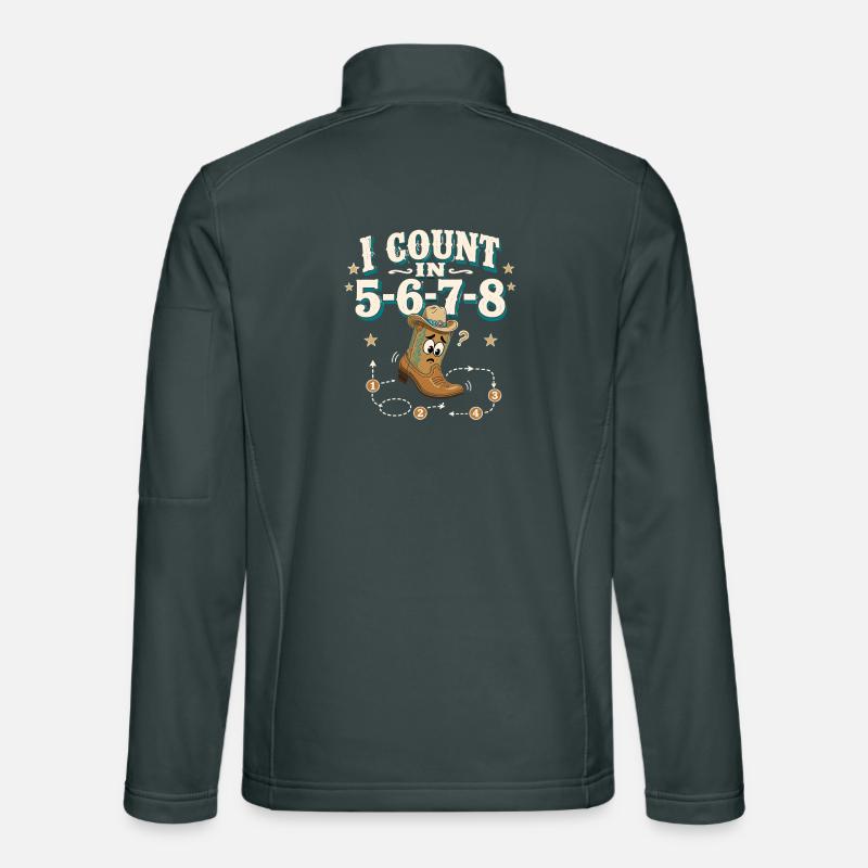 Count 5-6-7-8 Unisex Softshell Jacket