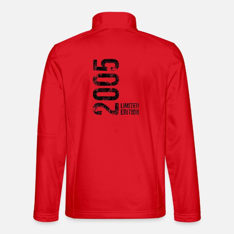 Bold Edition Limited Graphic Design - Unisex Softshell Jacket - red