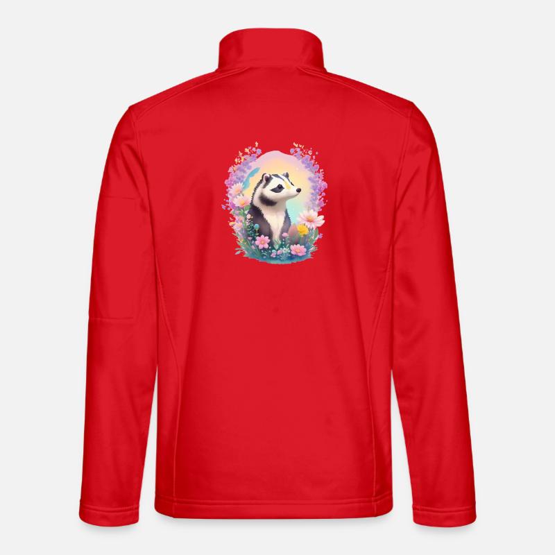 kleiner Dachs Unisex Softshelljacke