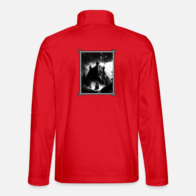 Sword and Sourcery Unisex Softshelljacke