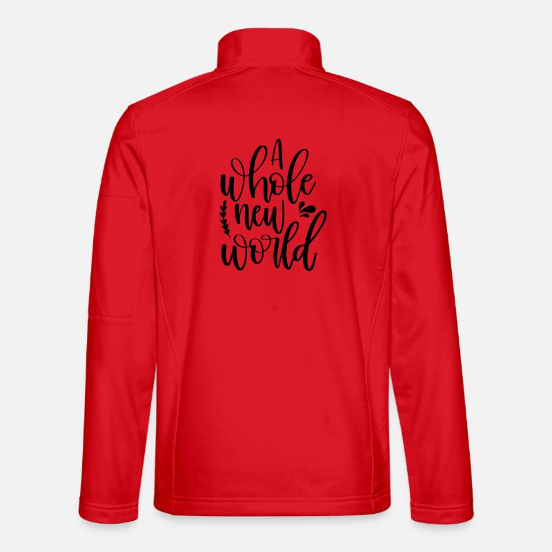 New World - Unisex Softshelljacke - Rot