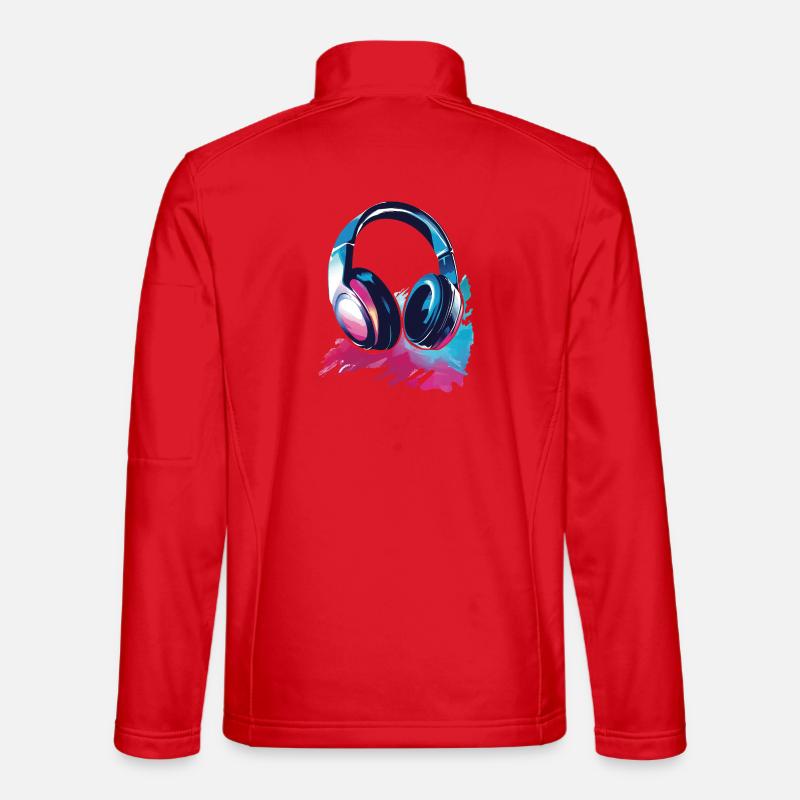 Headset Kopfhörer Unisex Softshelljacke