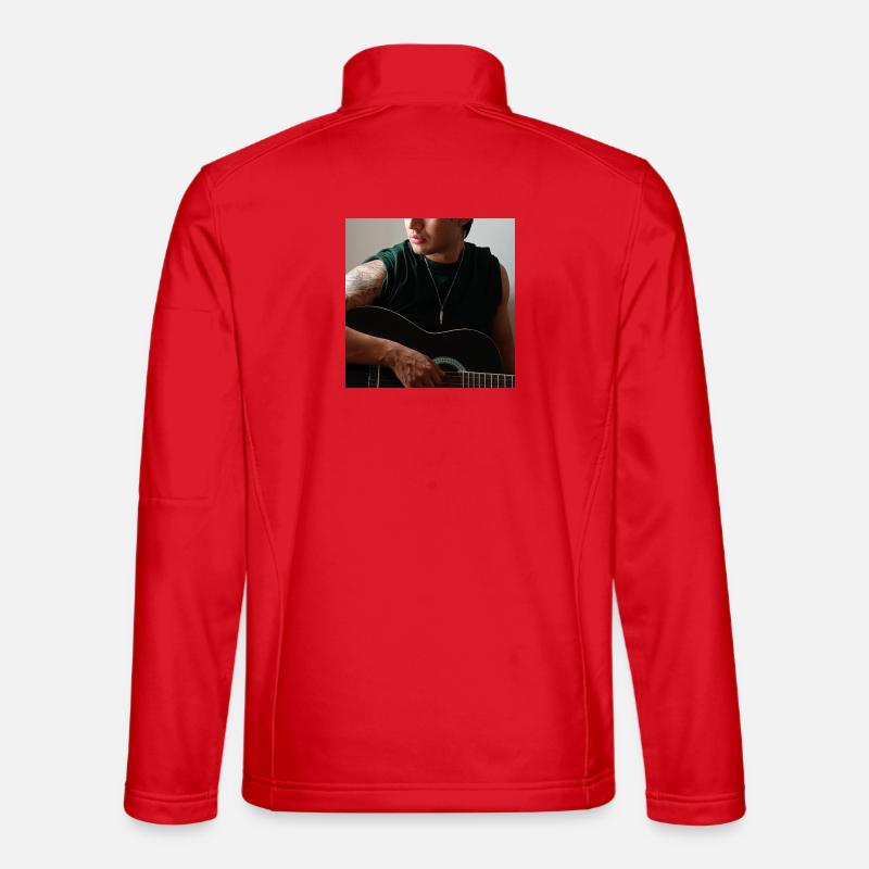 Studio Night Guitar Unisex Softshelljacke