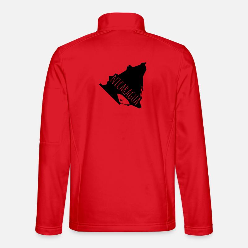nicaragua - Unisex Softshelljacke - Rot