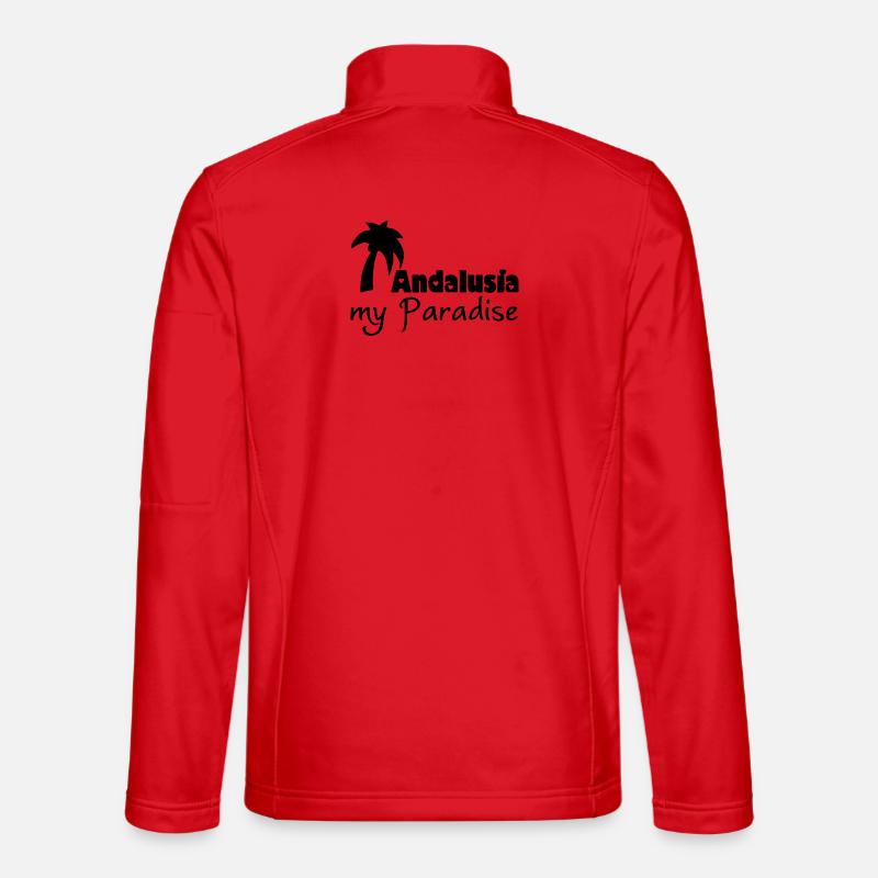 Andalusia Paradise - Unisex Softshell Jacket - red