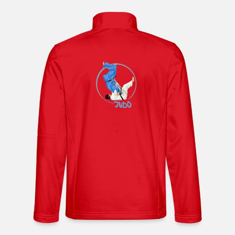 Judo - Unisex Softshell Jacket - red